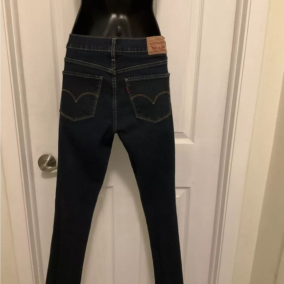 Womens LEVI'S Blank Red Tag Stretch Jeans Size W 28 X L 30 - Picture 3 of 10